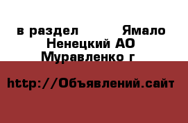  в раздел :  »  . Ямало-Ненецкий АО,Муравленко г.